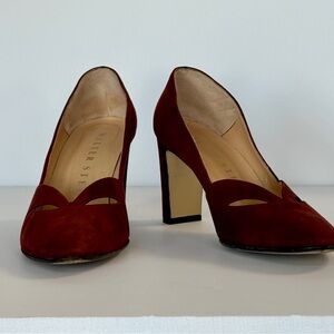 Walter Steiger Auburn Suede Heels